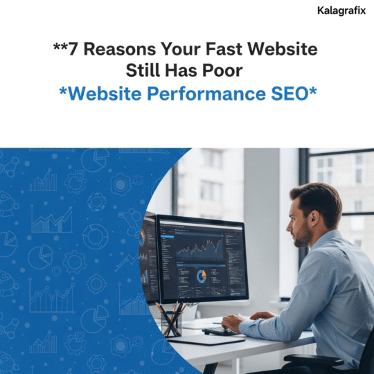 7 Reasons Your Fast Website Still Has Poor Website Performance SEO