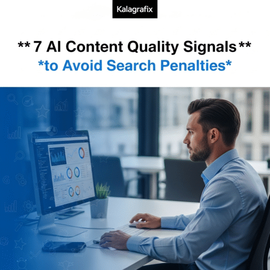 7 AI Content Quality Signals to Avoid Search Penalties