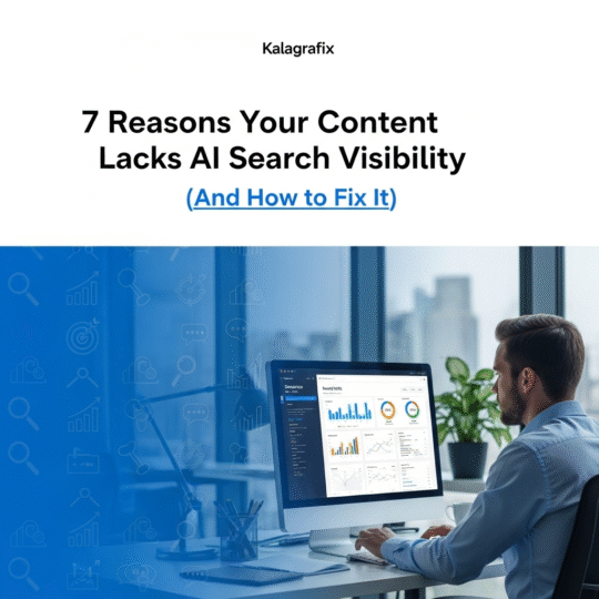 7 Reasons Your Content Lacks AI Search Visibility (And How to Fix It)